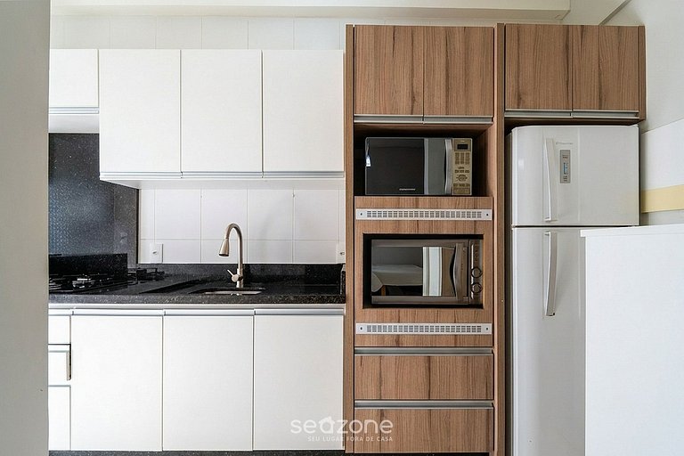 Apto c/ A/C a 550m de Playa BVR0102