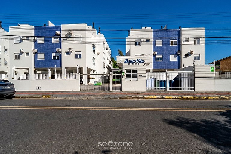 Apto c/ Ar Cond. a 550m da Praia BVR0102