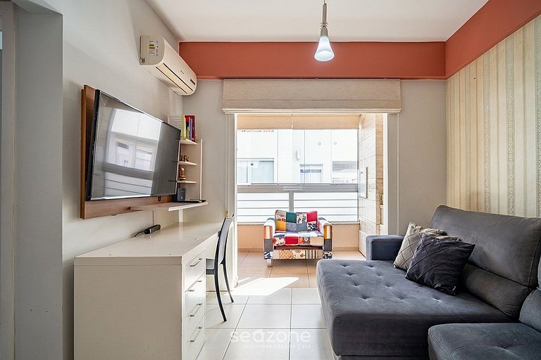 Apto c/ A/C a 550m de Playa BVR0102