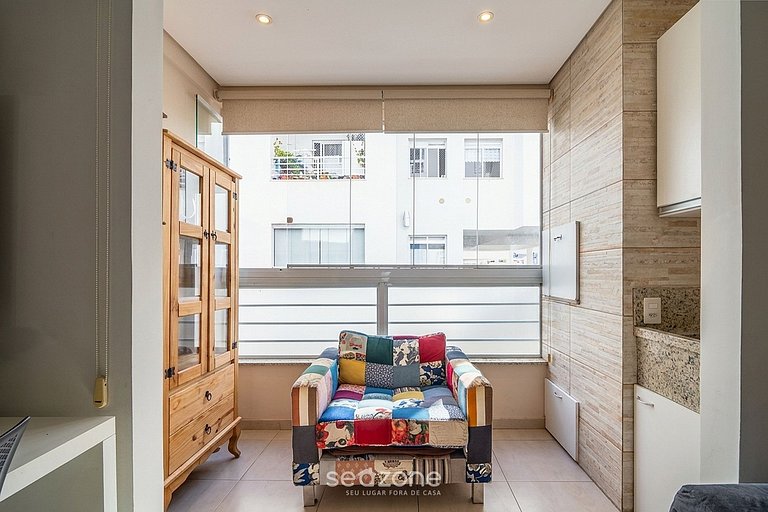 Apto c/ A/C a 550m de Playa BVR0102