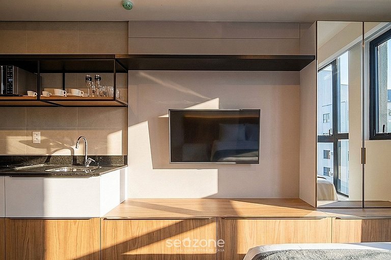 Studio en Cond. con Vista en Trindade VTD0727