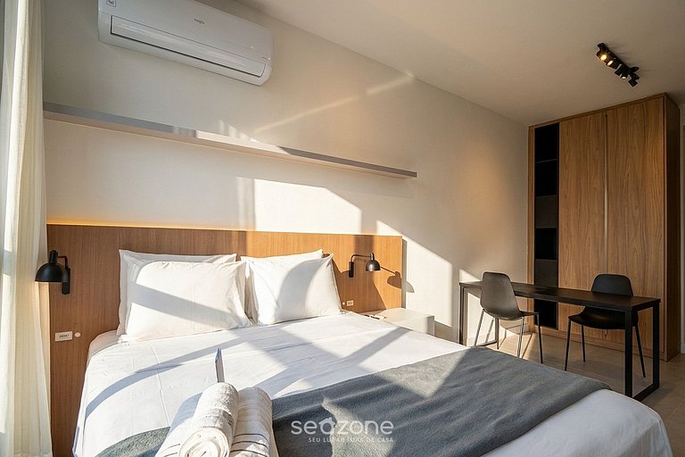 Studio en Cond. con Vista en Trindade VTD0727