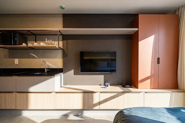 Studio en Condo con Gimnasio en Trindade VTD0610