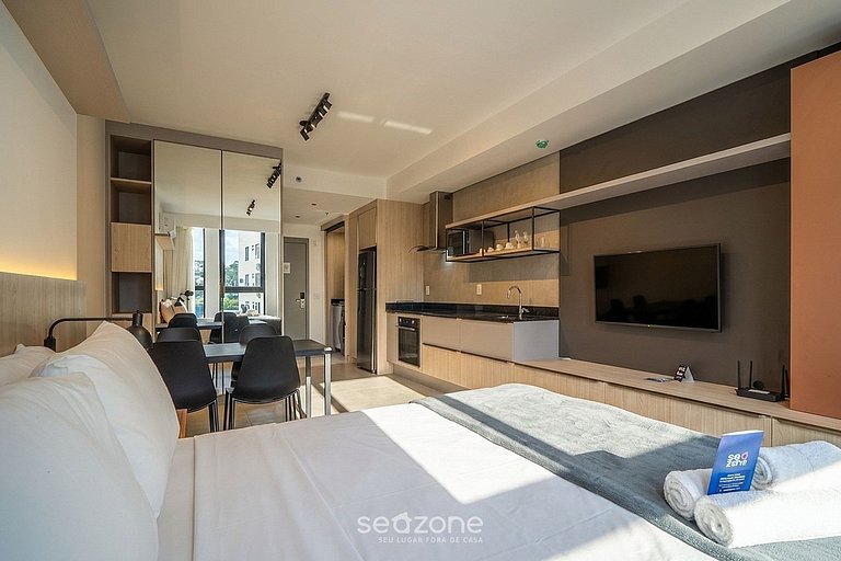 Studio en Condo con Gimnasio en Trindade VTD0610