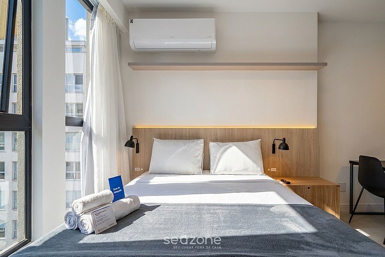 Studio en Condo con Gimnasio en Trindade VTD0610