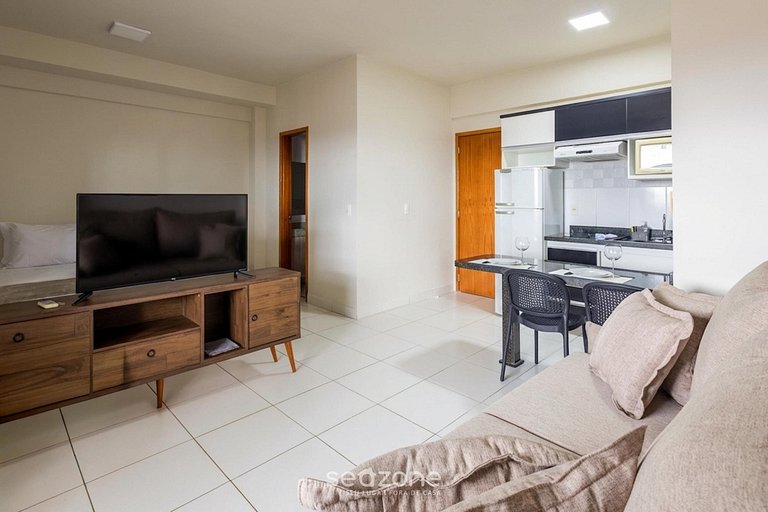 Moderno em Cond. c/ Piscina no Setor Bueno BLI2903