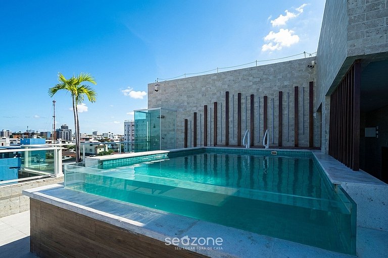 Apartamento charmoso a 110 metros da praia VEM0306