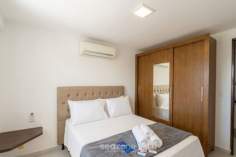 Apartamento moderno próximo da praia VEM0308