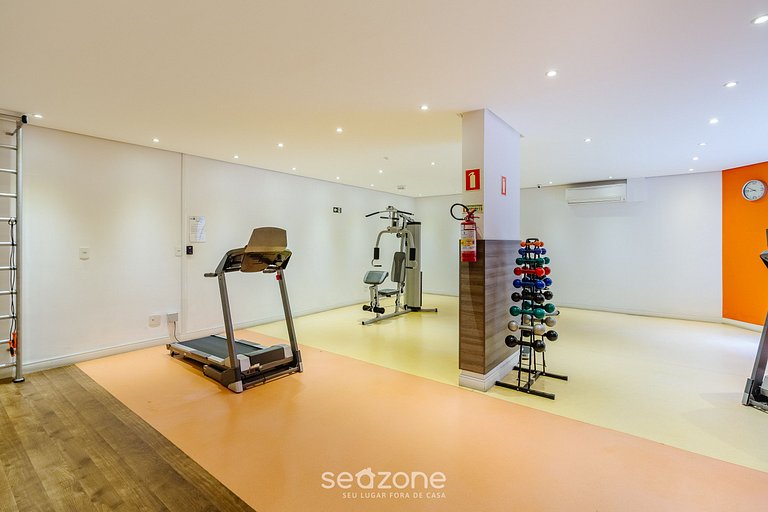 Studio c/ churrasq. priv. em POA LPK0302
