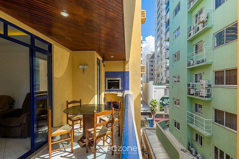 Apto en edificio c/ vista al Mar Itapema CLZB0504