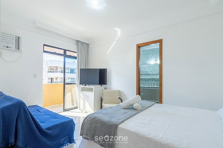 Apto en edificio c/ vista al Mar Itapema CLZB0504