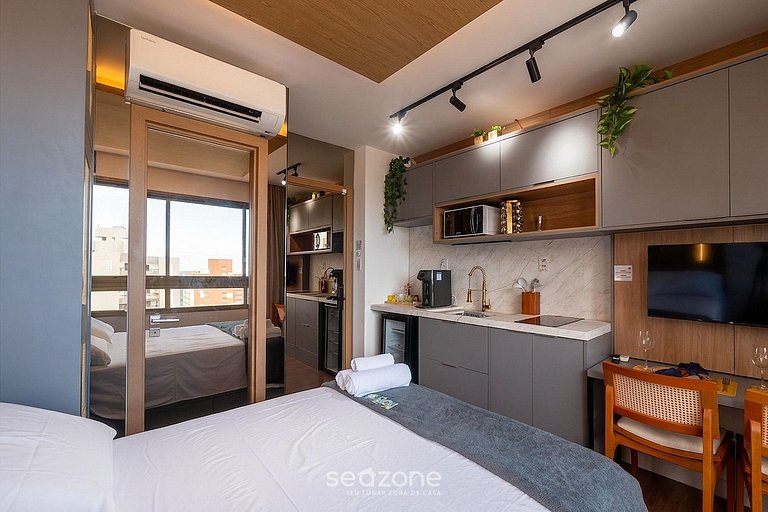 Estudio en cond. c/ piscina cerca la playa CAO0805