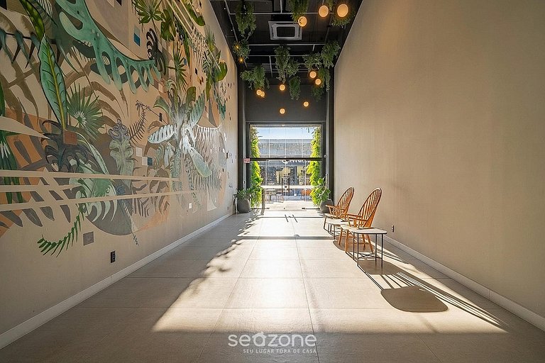 Apto en condominio con piscina en Floripa OKA0135