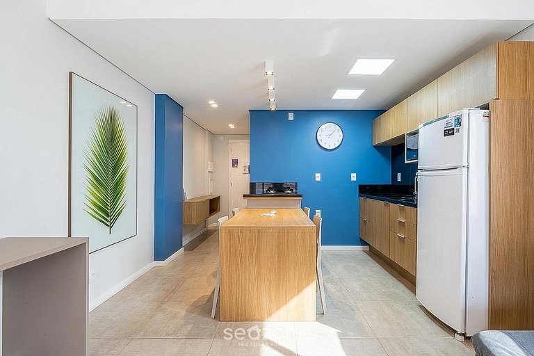 Moderno studio c/ piscina no Campeche OKA120