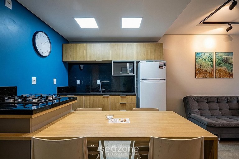 Moderno studio c/ piscina no Campeche OKA120