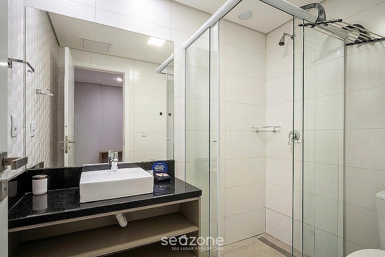 Moderno studio c/ piscina no Campeche OKA120