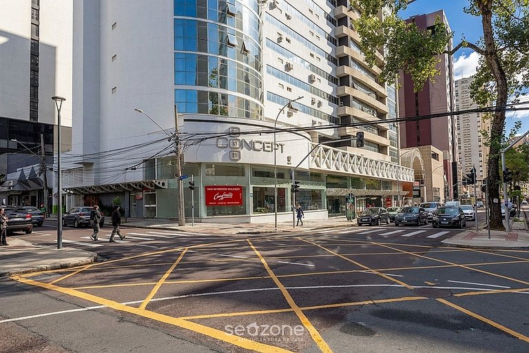 Studio em Cond. c/ Piscina no Centro NWC1007