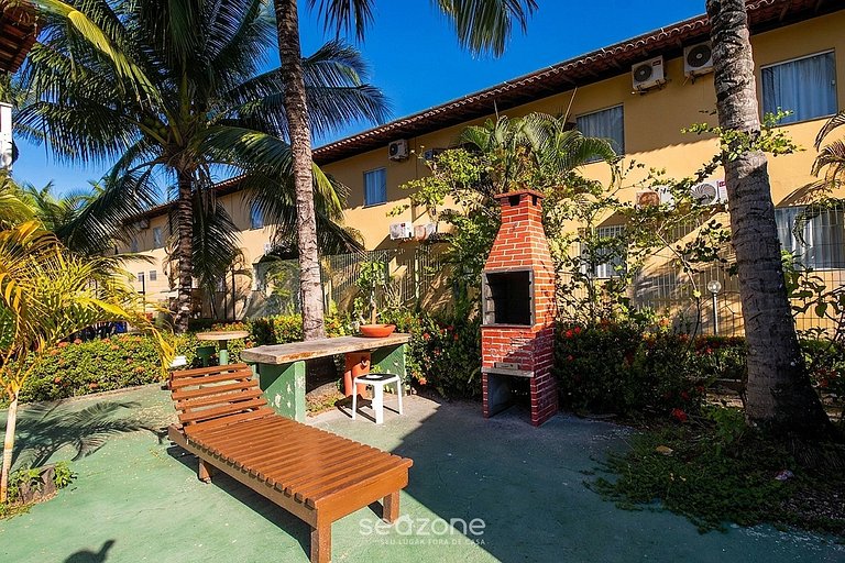 Ap en cond. con piscina y parrilla TPV1113