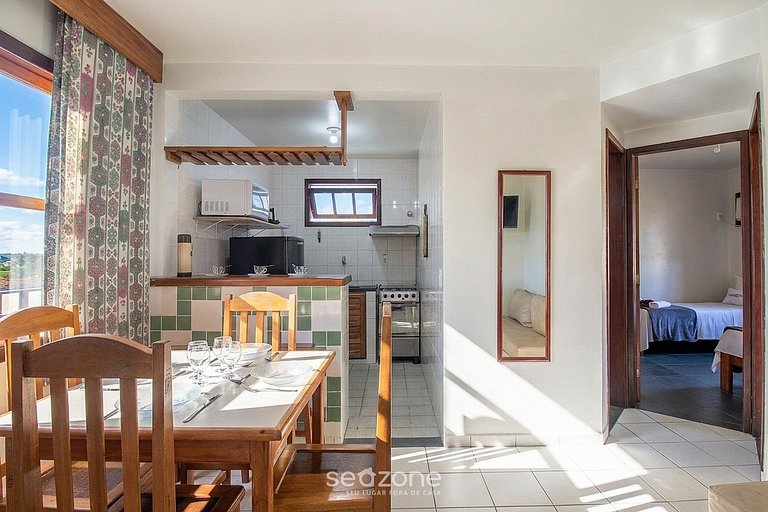 Ap en cond. con piscina y parrilla TPV1113