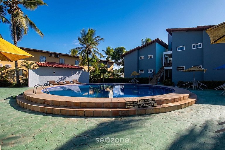 Ap en cond. con piscina y parrilla TPV1113