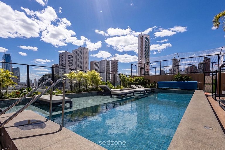 Conforto c/ Self Check-in em Goiânia HCY2310
