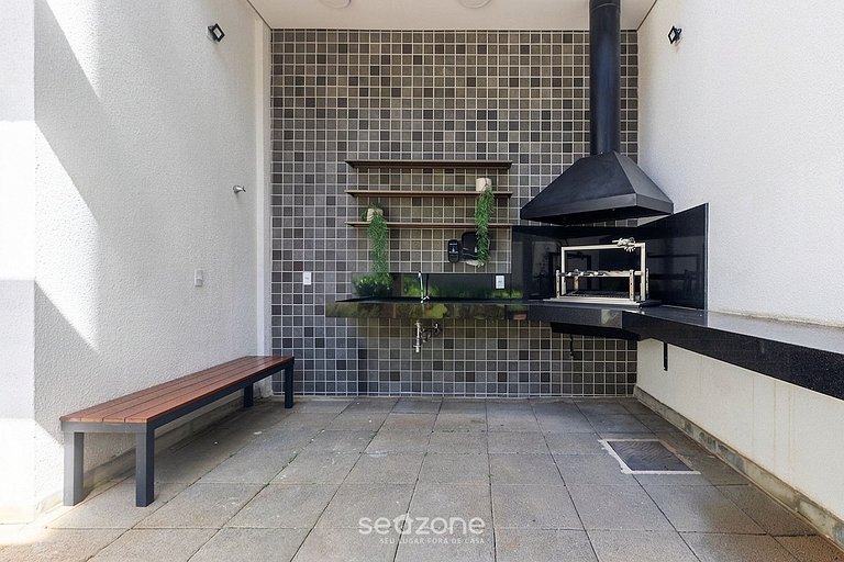 Studio Moderno c/ varanda MOE0406