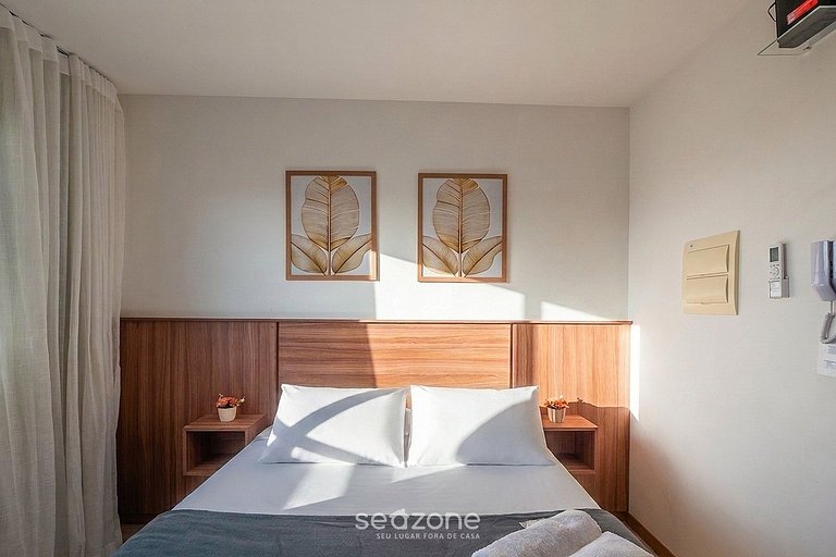 Studio em Cond. c/ piscina e academia SOA0906