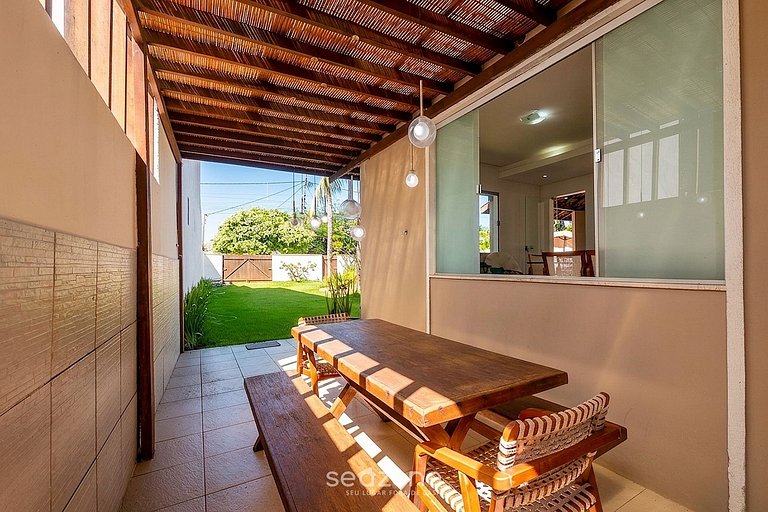 Casa c/ Piscina a 5 min a pé da praia CDD0077