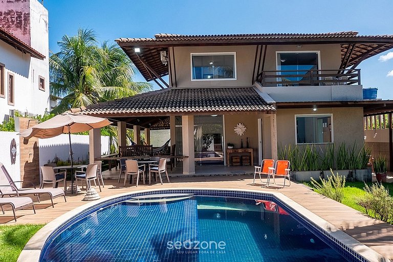 Casa en Cond. c/ Piscina y 4 Suites CDD0077