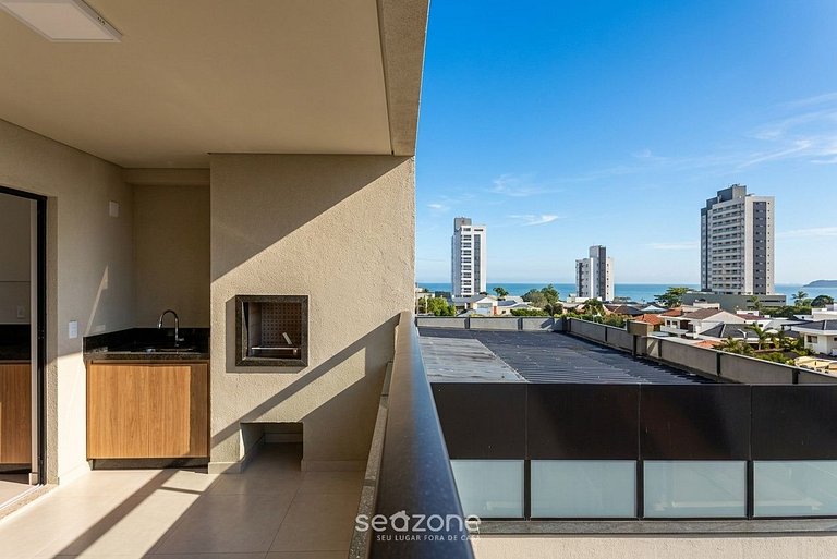 Apto. em Cond. c/ piscina e vista p/ mar SKL0504