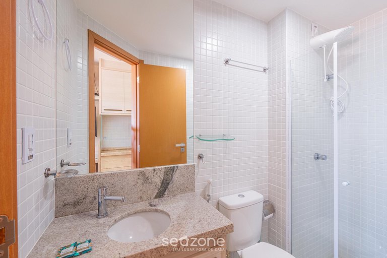 Apto en cond. c/piscina a 70 m de la Playa SMA0819