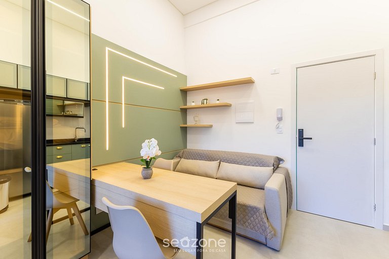Confort en Condo c/ Balcón en Boa Vista PLA0107
