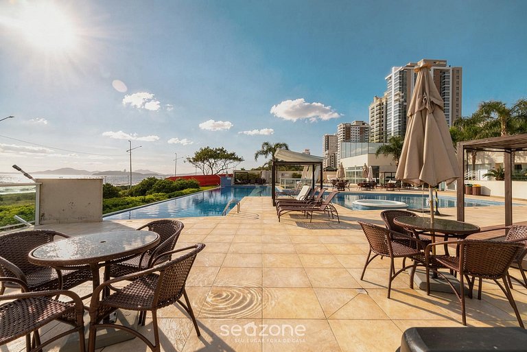 Apto Vista Mar com churrasqueira BBH1003