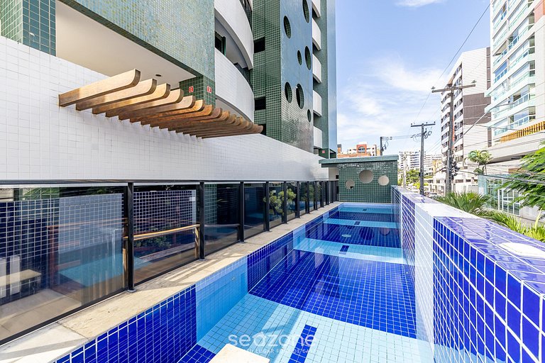 Apto. em Cond. c/ Piscina e Academia GTW0069