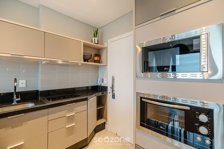 Apartamento contemporâneo com vista mar MHF2107