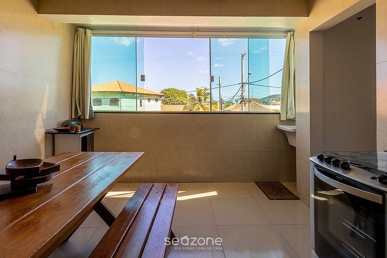 Casa en Condo. c/ parrilla y vista mar ODP0037