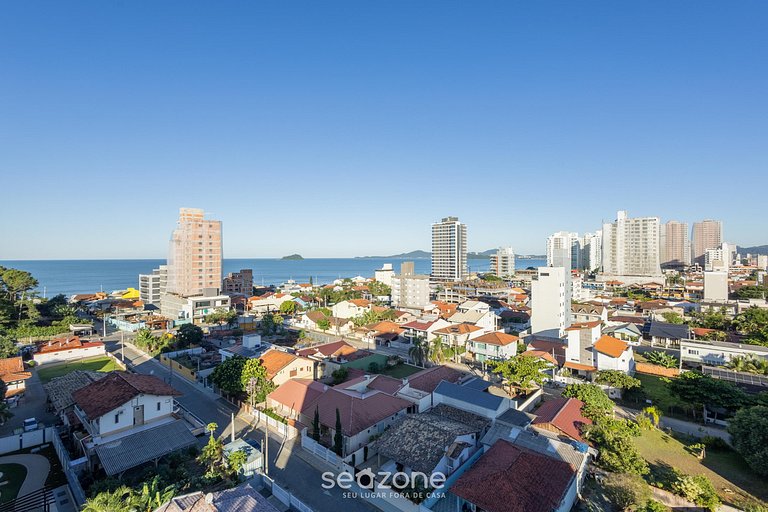 Apto c/ vista al mar en cond con piscina ORI1001