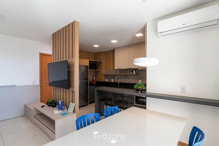 Apto. acogedor en condominio con piscina AVR0503