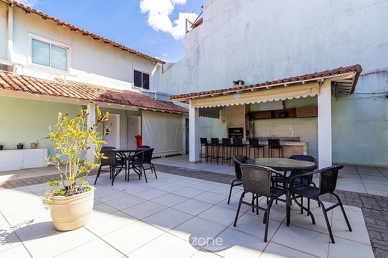 Casa c/ Churrasq. em Cond. c/ Vista Mar ODP0037