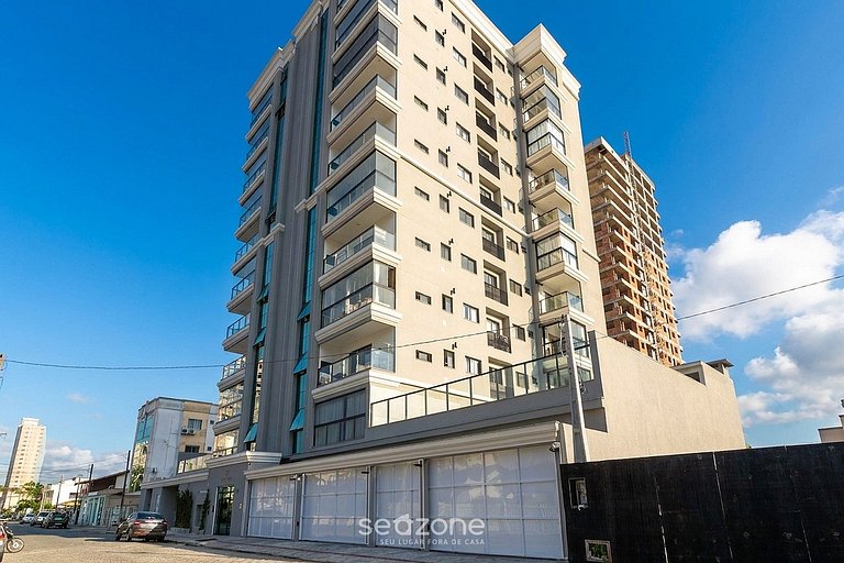 Apto. c/vista al mar en Balneário Perequê VSR1003