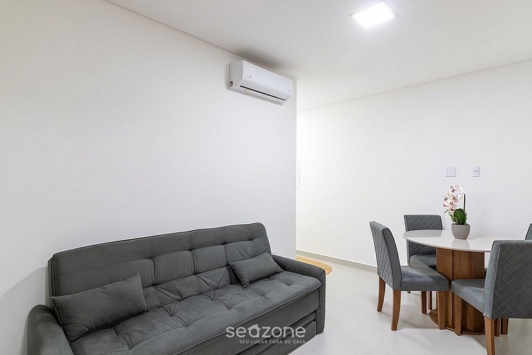 Apto. c/ vista p/ mar em Balneário Perequê VSR1003