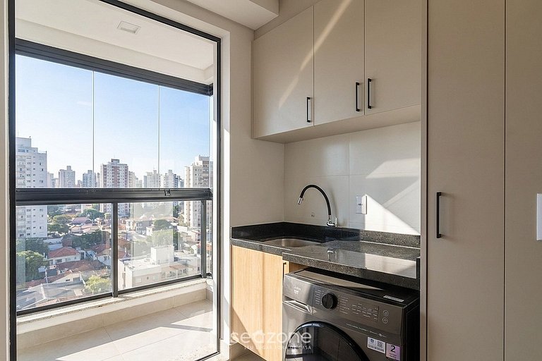 Apto. c/vista al mar en Balneário Perequê VSR1003