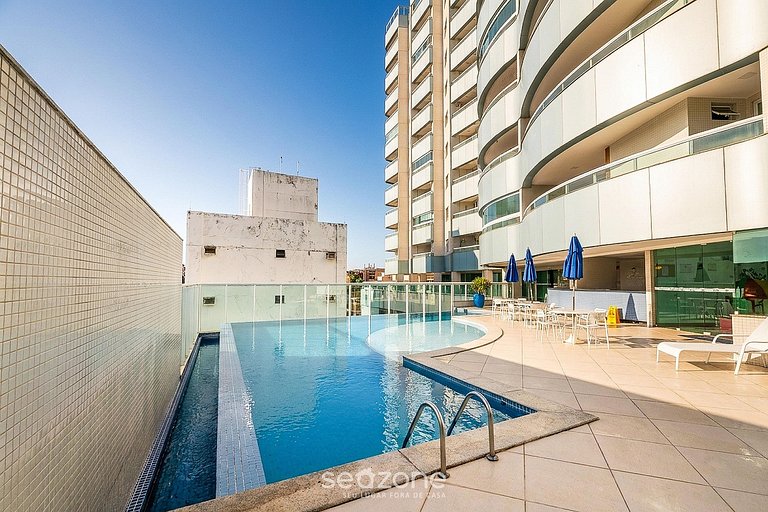 Apto em cond. c/ Piscina Vista Mar Ondina OON0607