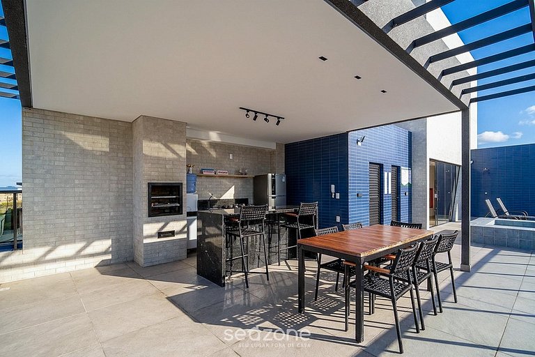 Conforto em Cond. c/ Piscina e Coworking AZZ0305
