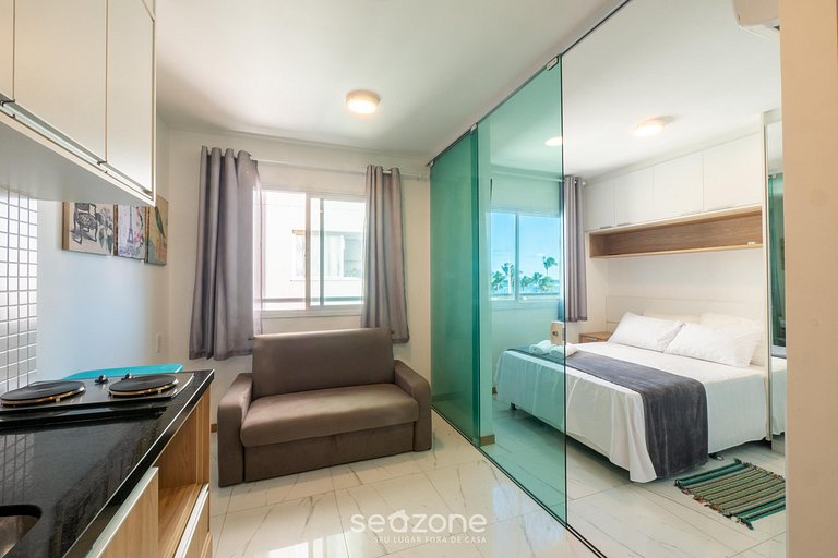 Apto. em Cond. c/ vista mar e academia SIP0206