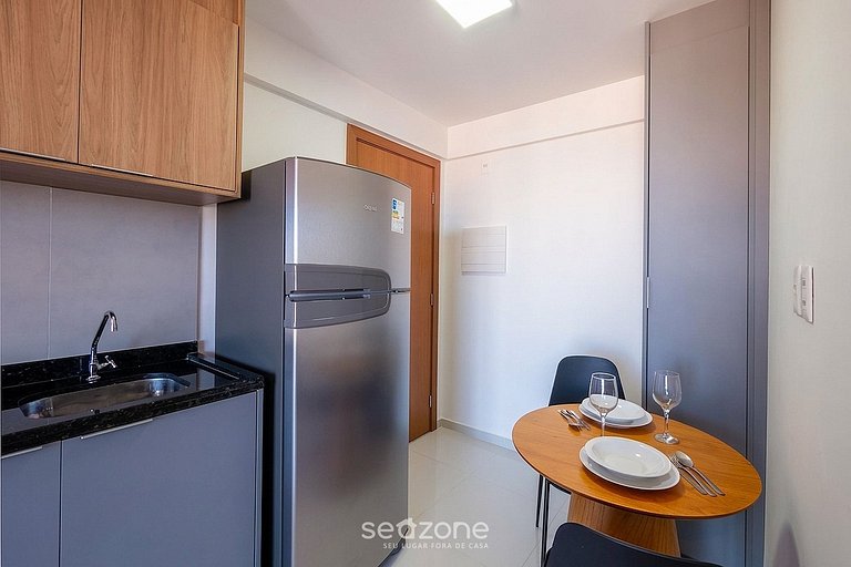 Estudio en Cond. c/ Vista Mar y Piscina RGF0508