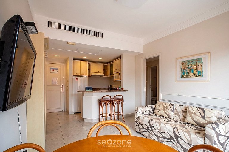 Conforto. c/ varanda em Cond. c/ piscina JBV0432