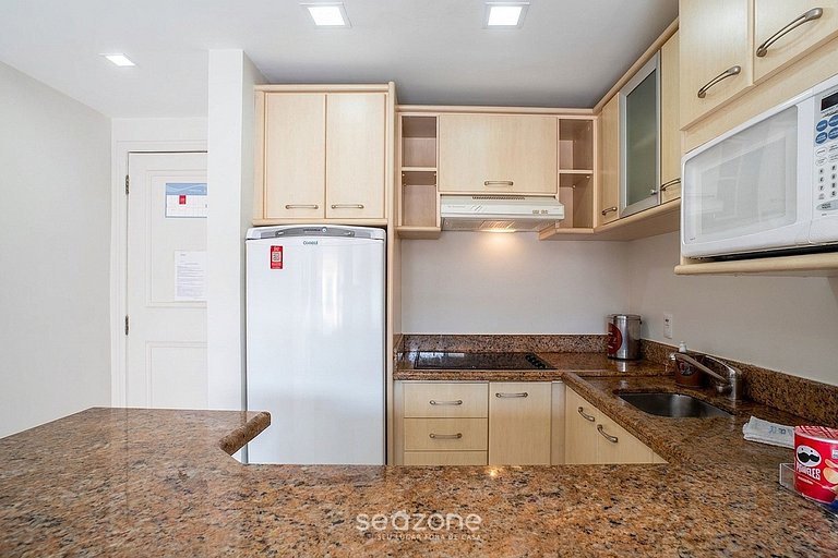 Conforto. c/ varanda em Cond. c/ piscina JBV0432