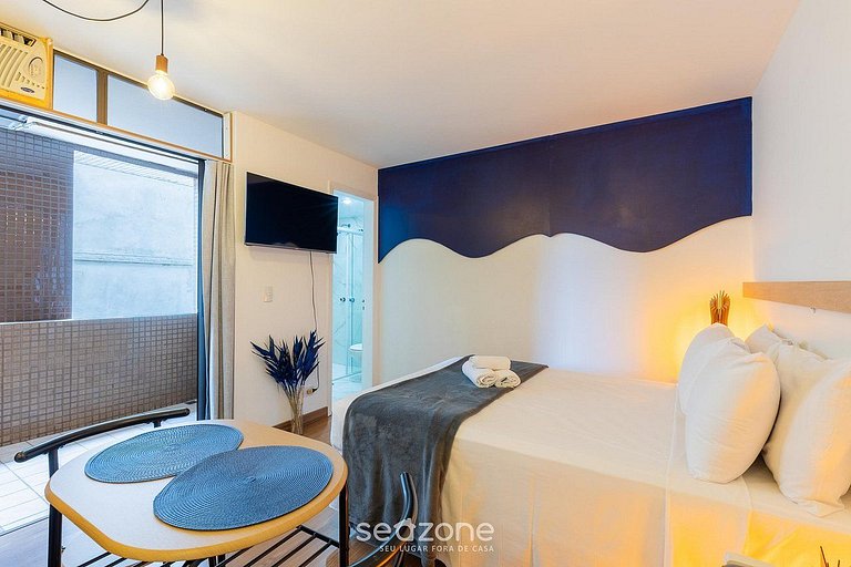 Studio Moderno c/ Varanda UPP0212