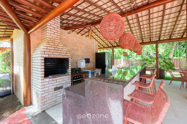 Apt c/ 2 suítes climatizadas em Itacimirim LNV0003